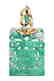 CHINESE JADE PENDANT W/ DIAMOND & 14KT GOLD
