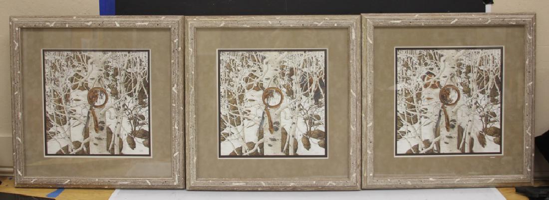 BEV DOOLITTLE (B. 1947), SET OF (3) LITHOGRAPHS (1 of 10)