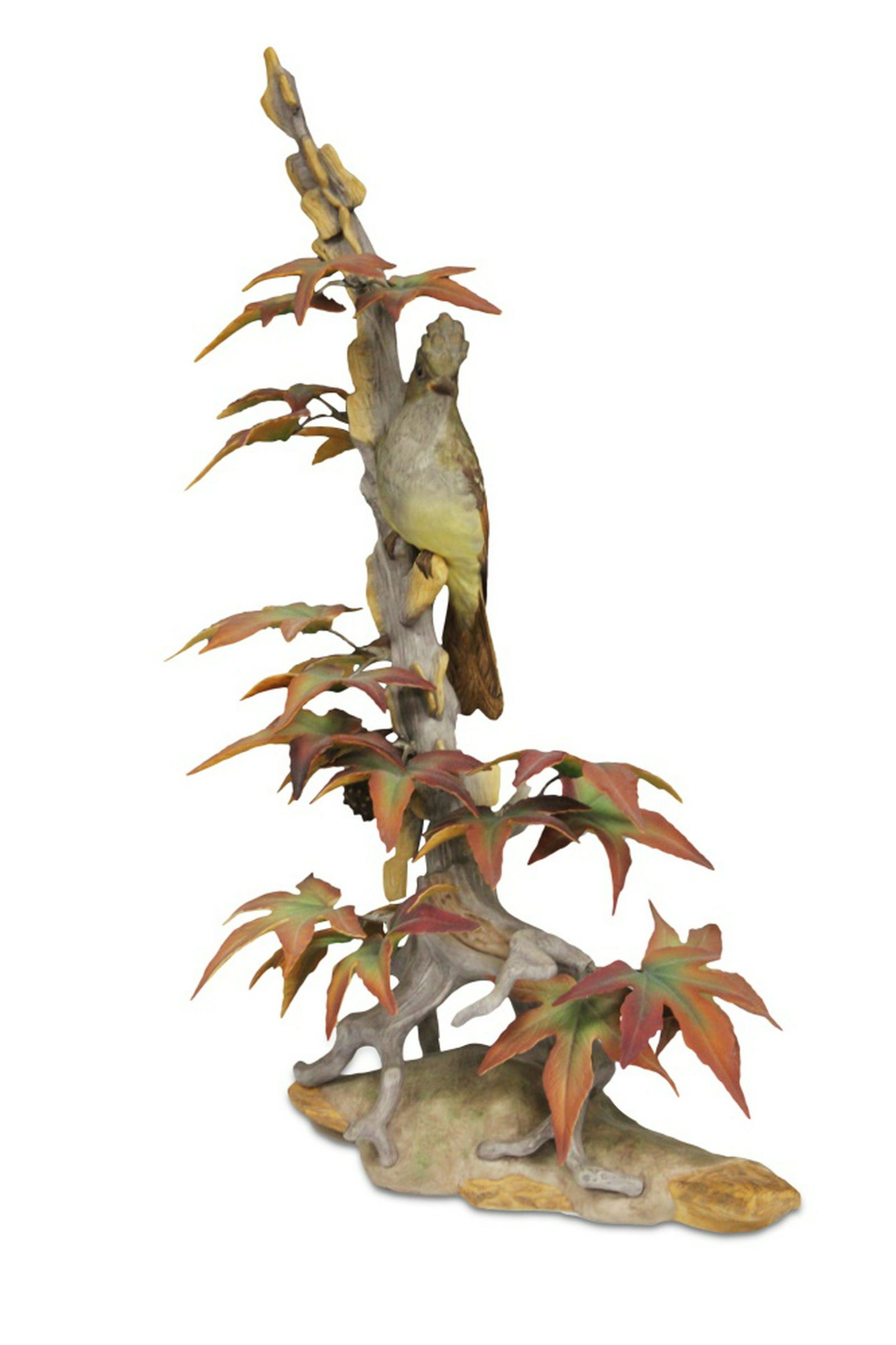 BOEHM BISQUE, CRESTED FLYCATCHER, 1968 (1 of 4)