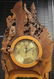 BURL WOOD GRANDFATHER CLOCK W/ GERMAN MOVEMENT - 2