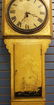 18TH C. PAINTED GALLERY WALL CLOCK - 5