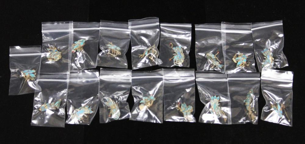 LOT OF VINTAGE KING FISHER JEWELRY (1 of 3)