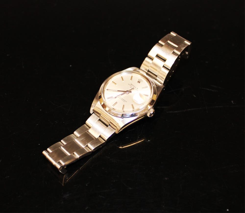 MENS ROLEX OYSTER PERPETUAL DATE WATCH 1966 (1 of 2)