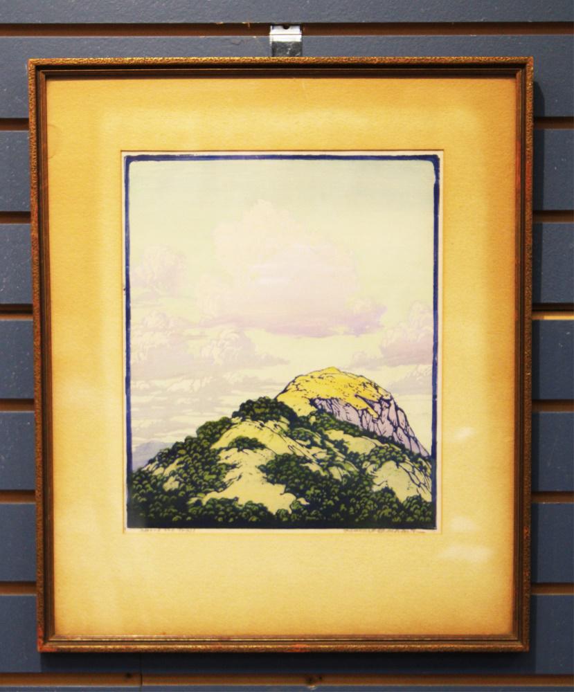 FRANCES GEARHART WOOD BLOCK PRINT 1929 (1 of 4)