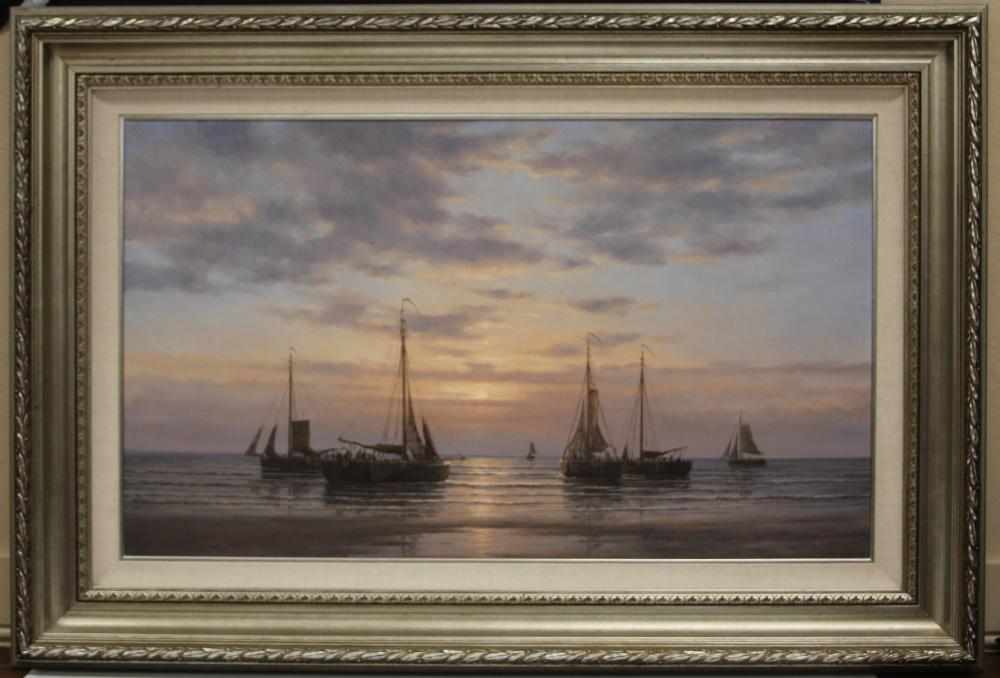 PETER J. STERKENBURG (1955-2000), OIL ON CANVAS (1 of 4)