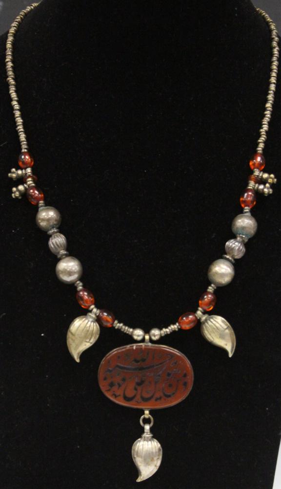 LOT OF (4) ANTIQUE NECKLACES (1 of 8)