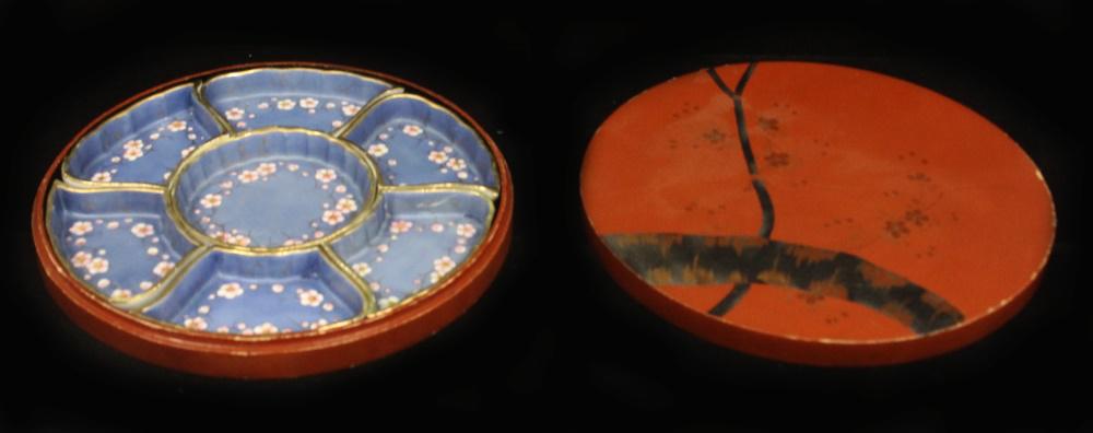 EARLY 20TH C. PORCELAIN SWEET MEAT DISH SET (1 of 4)