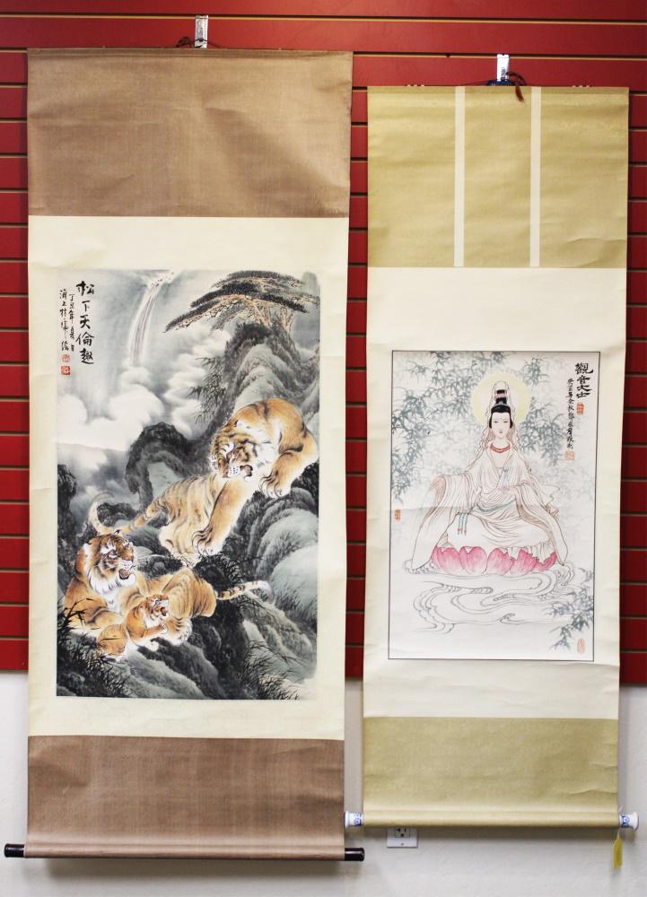 LOT OF (2) CONTEMPORARY WORKS OF ART (1 of 5)