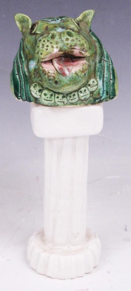 GILHOOLY, DAVID JAMES III, CERAMIC STATUES (1 of 3)