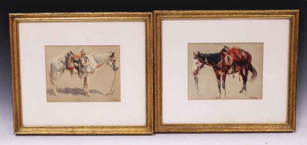 WILLIAM ROBINSON VINTAGE PRINTS, (LOT OF 2) (1 of 4)