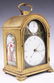FREDERICK MILLER, (LONDON) 18TH C. ENAMELED CLOCK
