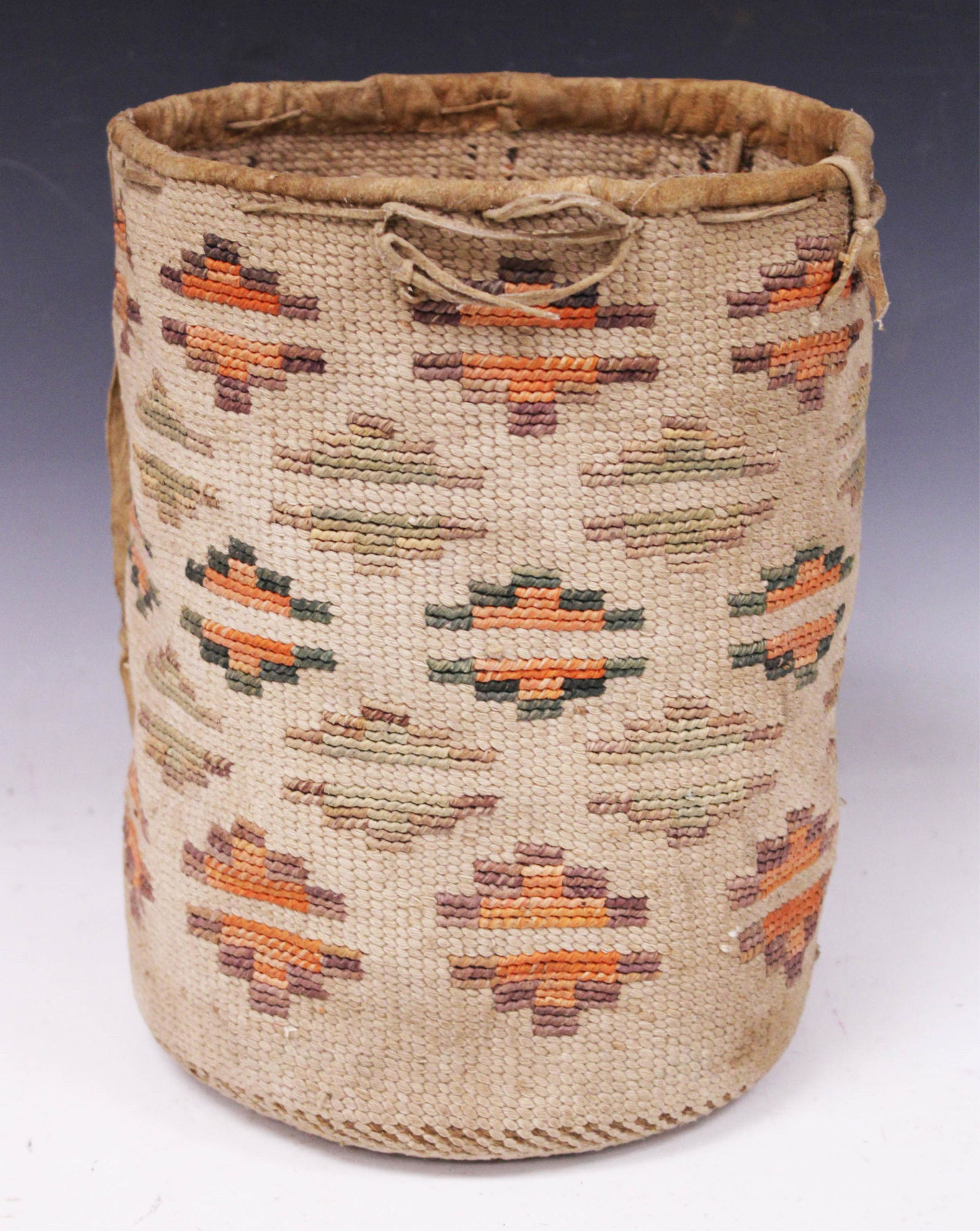 Native American Nez Perce Woven Basket