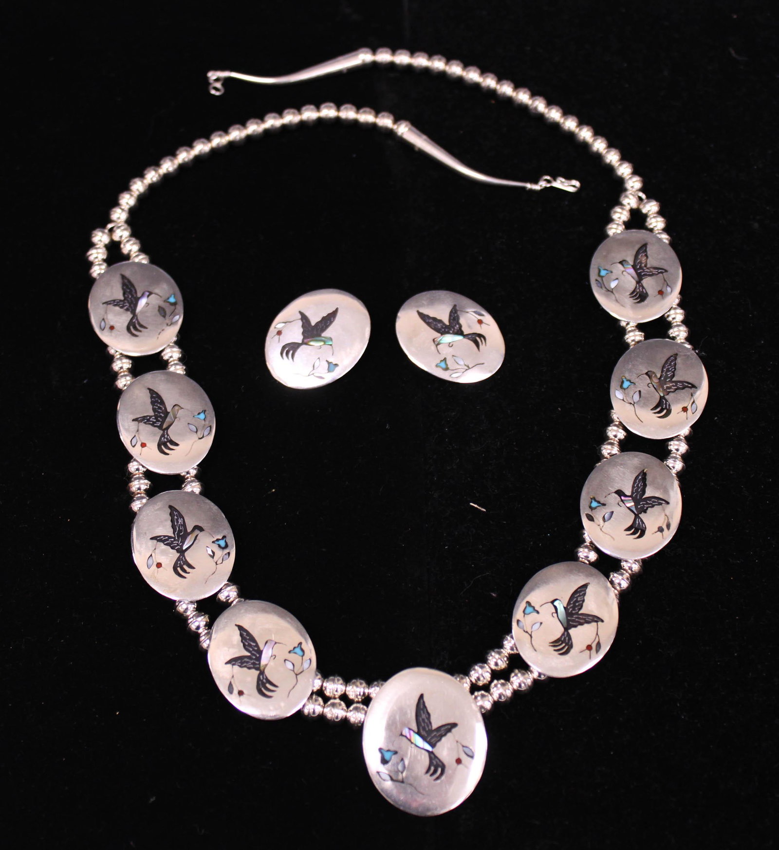 NATIVE AMERICAN ZUNI (3) PCS. JEWELRY (1 of 3)