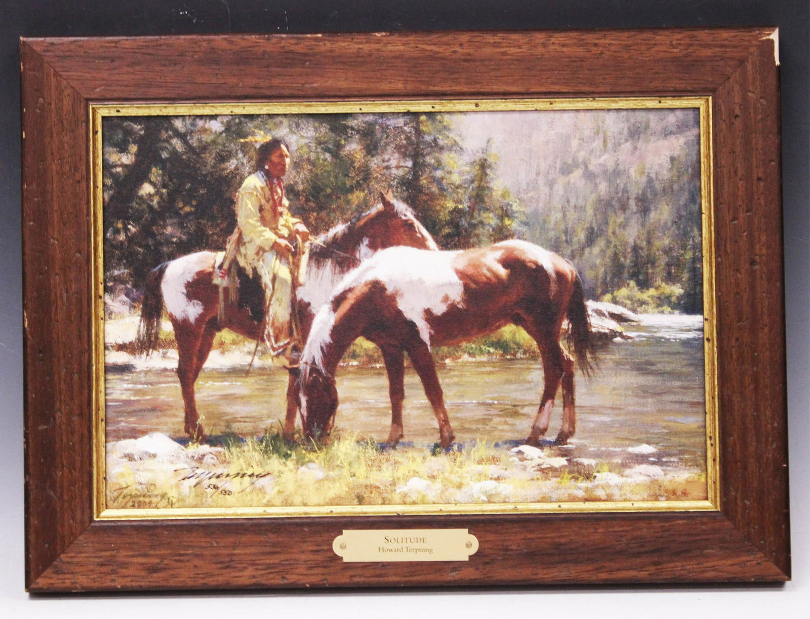 HOWARD TERPNING PRINT, FRAMED (1 of 4)