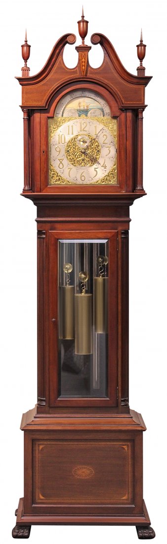 TIFFANY & CO. WALTER DURFEE GRANDFATHER CLOCK (1 of 10)