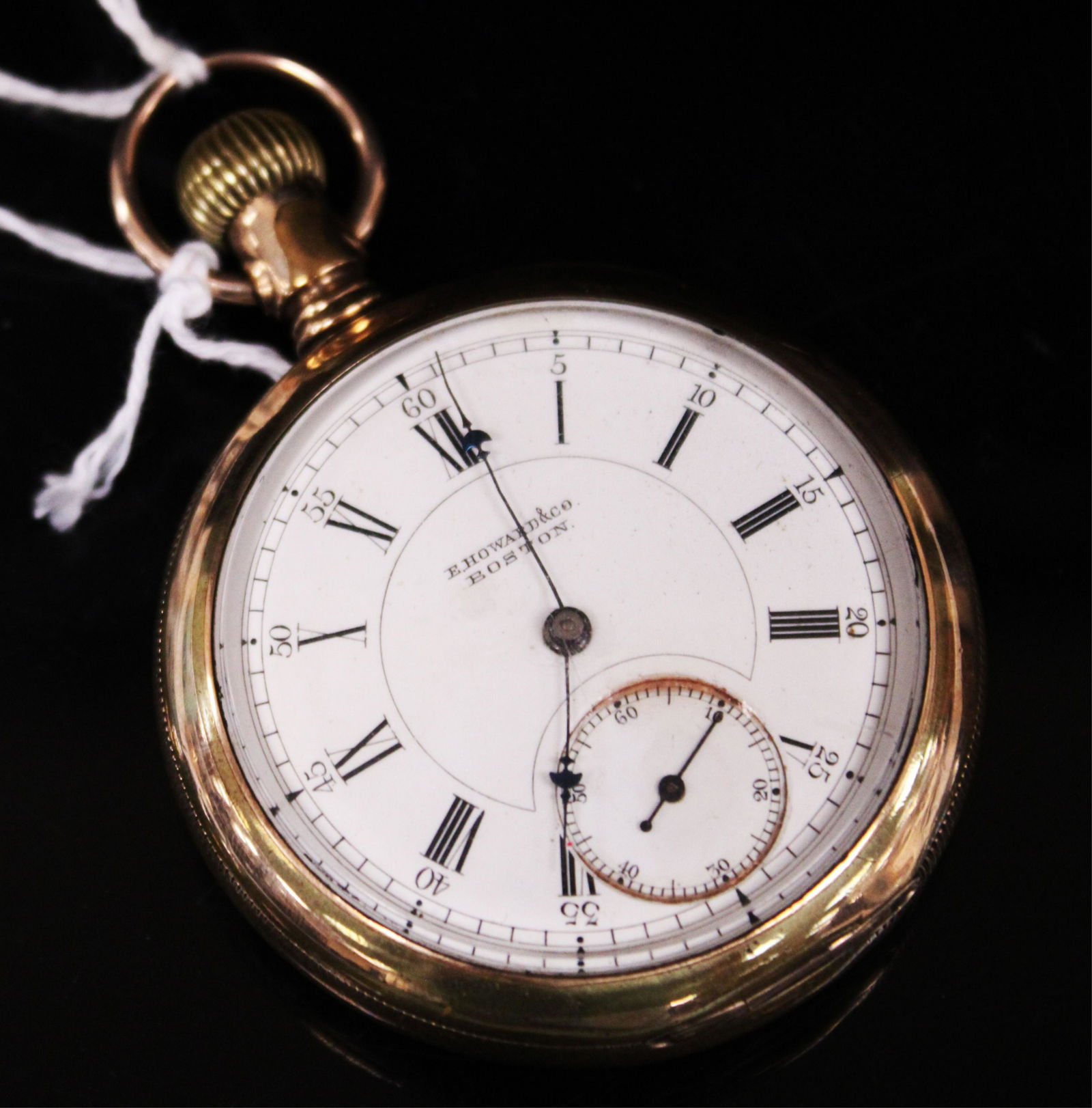 E. HOWARD OPEN FACE POCKET WATCH (1 of 2)