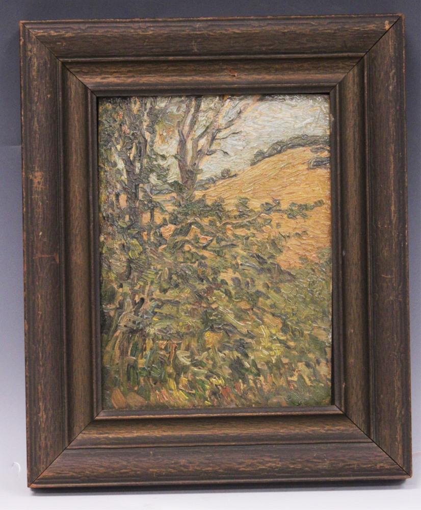 GOTTARDO PIAZZONI (1872-1945) OIL ON BOARD (1 of 4)
