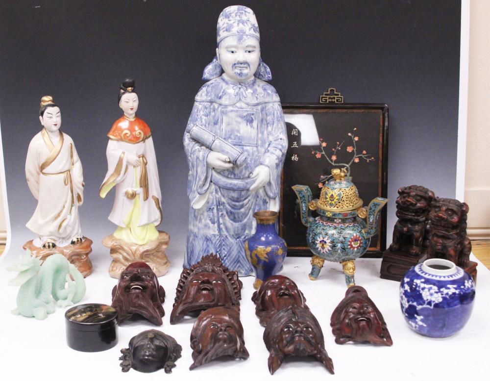 LOT (18) VINTAGE & COLLECTIBLE ASIAN DECORATIVE (1 of 1)