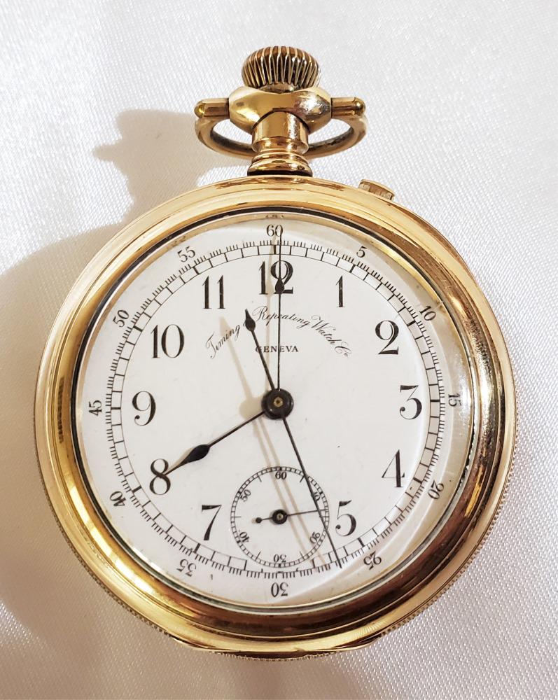 GENEVA TIMING POCKET WATCH (1 of 4)