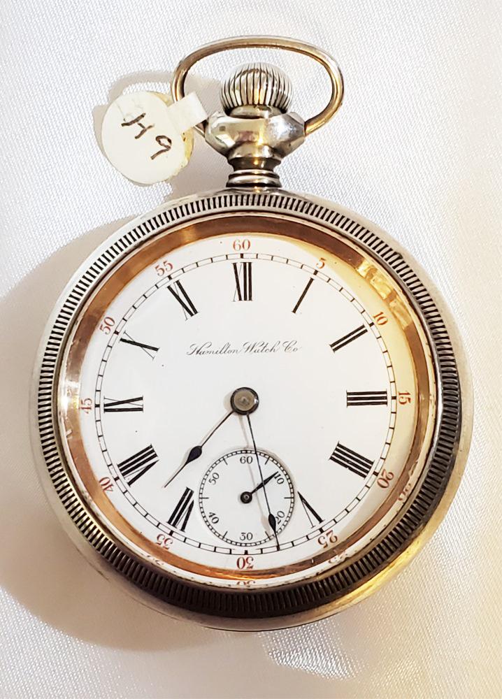 HAMILTON HERCULES POCKET WATCH: Movement serial# 144157 Shipping U.S. $15 plus insurance