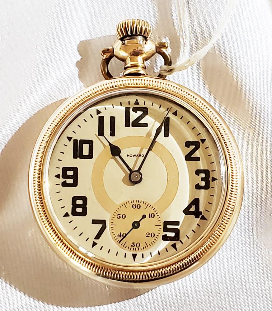 HOWARD R.R. CHRONOMETER SERIES II (21 J) WATCH (1 of 2)