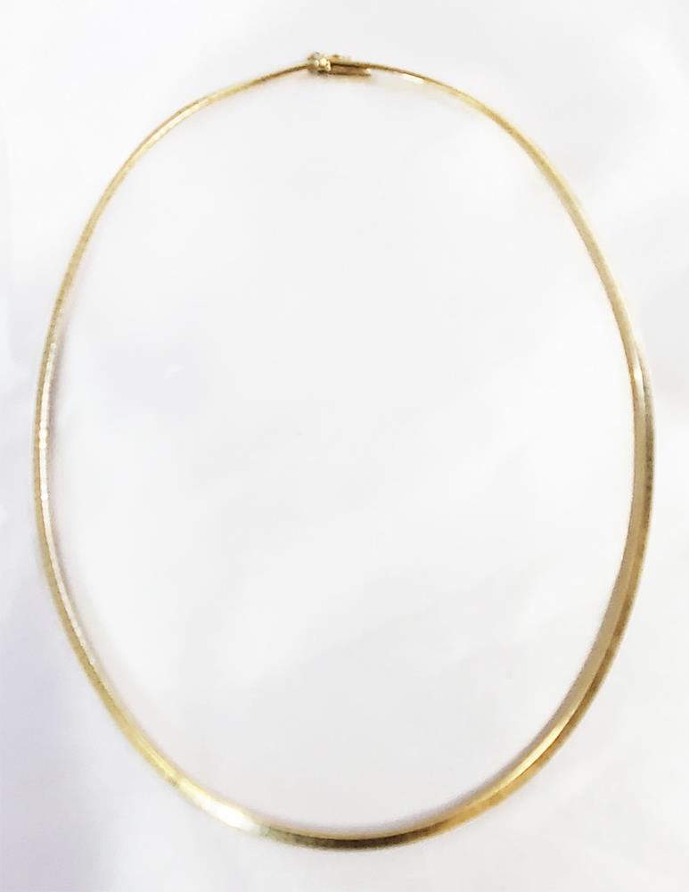 LADYS ITALIAN 14KT NECKLACE (1 of 4)