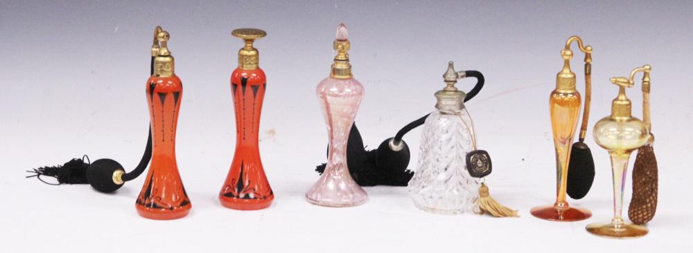 LOT OF (6) VINTAGE PERFUME BOTTLES (1 of 4)