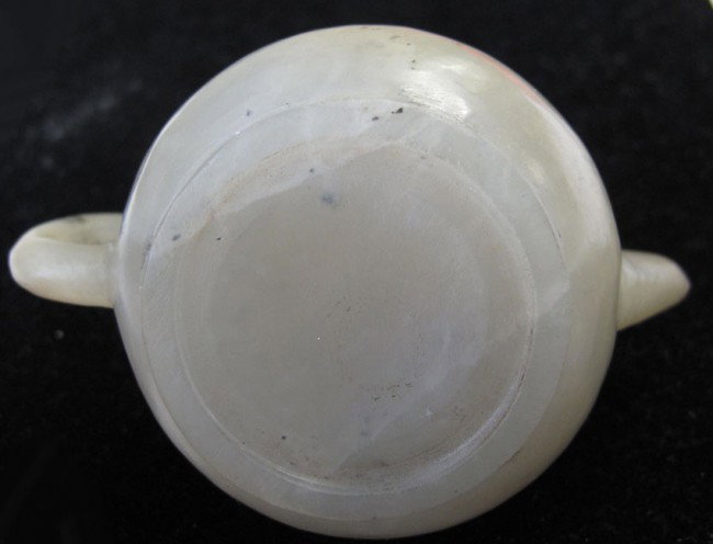 CHINESE JADE TEAPOT - 3