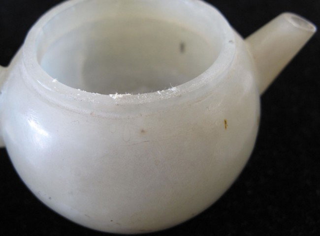 CHINESE JADE TEAPOT - 4