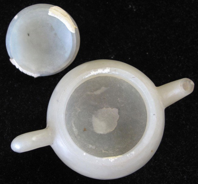 CHINESE JADE TEAPOT - 6