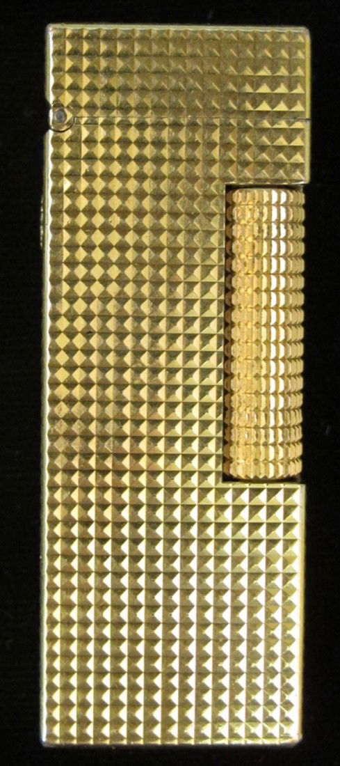 DUNHILL 14KT LIGHTER: DUNHILL 14KT LIGHTER