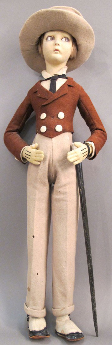 LENCI DOLL, early 20th century length: 25" estimat: LENCI DOLL, early 20th century length: 25" estimate 400-600
