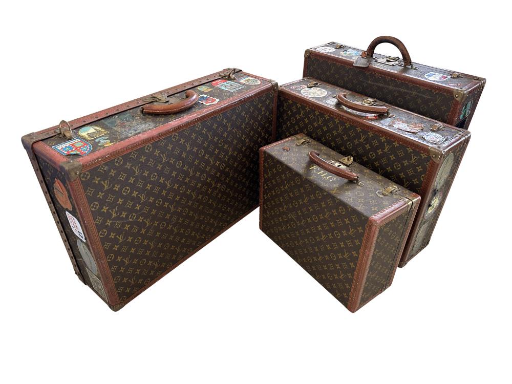 LOUIS VUITTON SET OF (5) TRAVEL LUGGAGE (1 of 20)