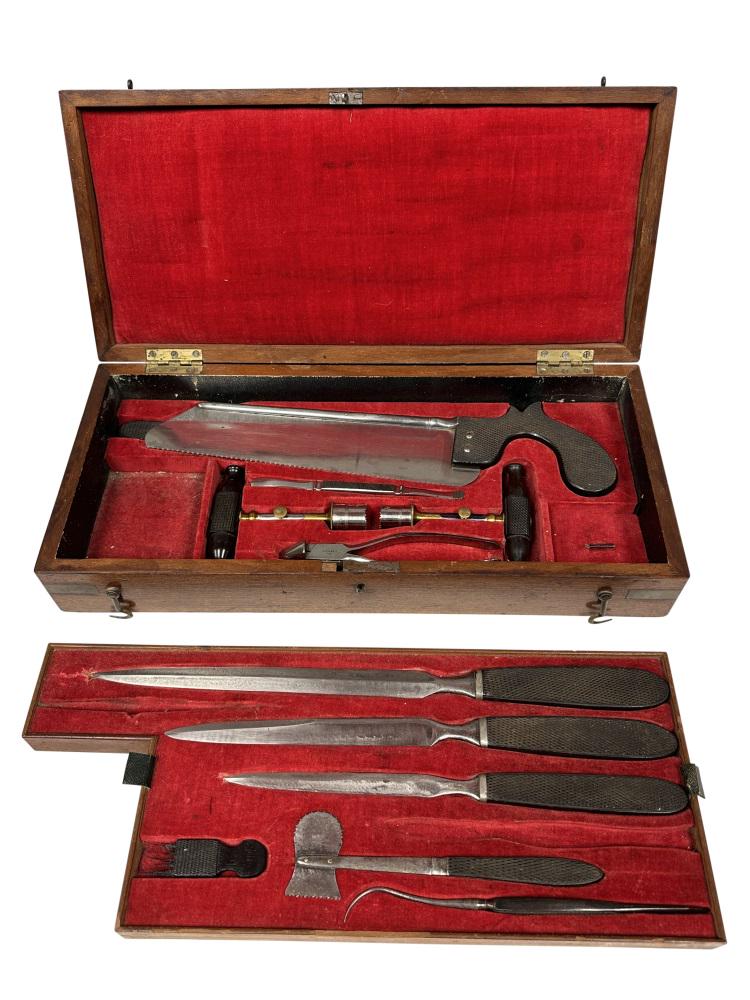 19TH C. SURGEON'S MEDICAL KIT, (SNOWDEN) (1 of 8)