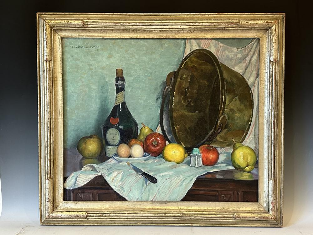 ABEL G. WARSHAWSKY, (1883-1962) OIL ON CANVAS (1 of 4)