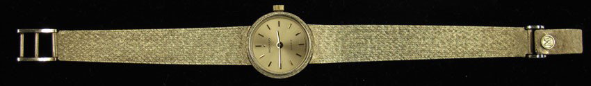 STAMPED 14KT GOLD WRIST WATCH: STAMPED 14KT GOLD WRIST WATCH