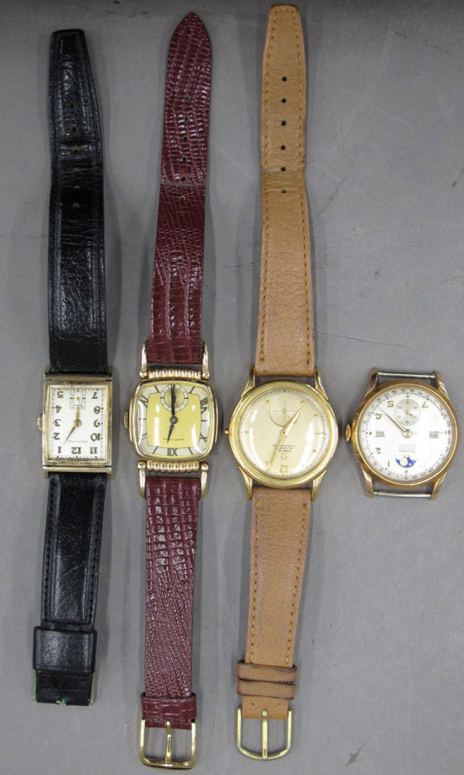 LOT OF (4) WATCHES note- one is missing a band: LOT OF (4) WATCHES note- one is missing a band