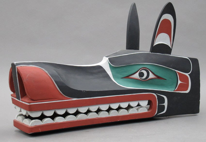 NORTHWEST COAST MASK length 20 3/4": NORTHWEST COAST MASK length 20 3/4"