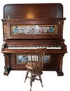 ORCHESTRIAN UPRIGHT MAHOGANY CASE PIANO