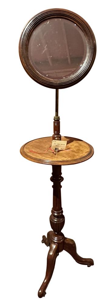 VICTORIAN WALNUT SHAVING STAND (1 of 3)
