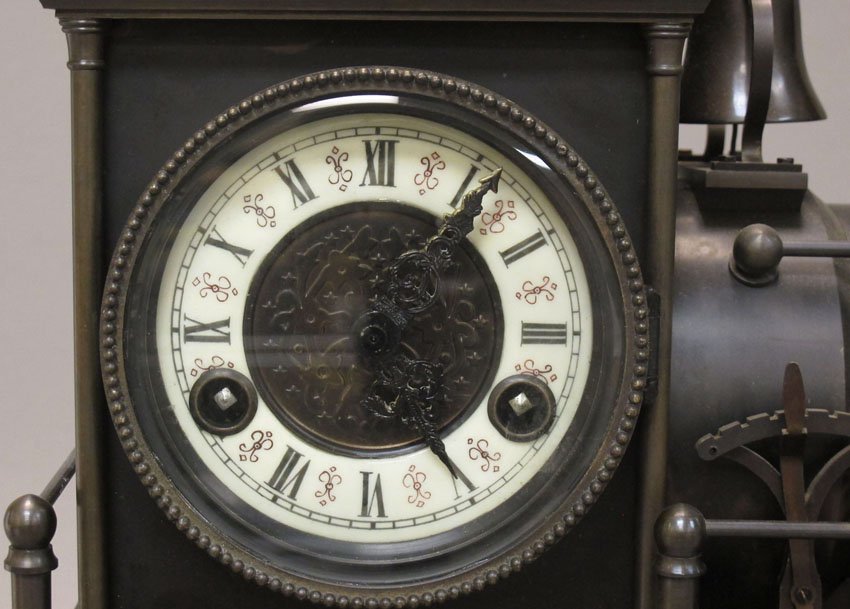 TRAIN CLOCK length- 18" note- - 2