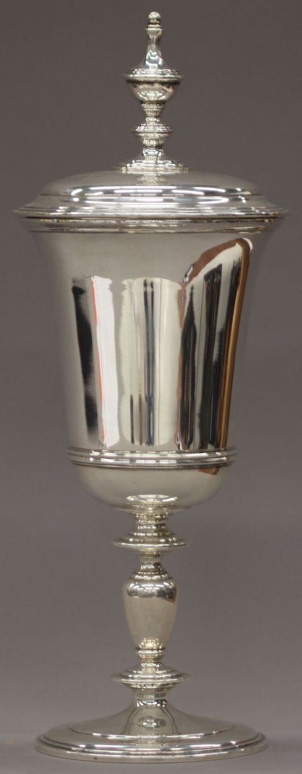 TIFFANY & CO. STERLING SILVER COMPOTE weight- 4: TIFFANY & CO. STERLING SILVER COMPOTE weight- 49 troy oz.