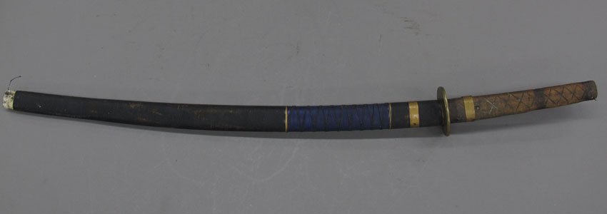 JAPANESE WORLD WAR II SAMURAI SWORD length- 37 1/: JAPANESE WORLD WAR II SAMURAI SWORD length- 37 1/4"