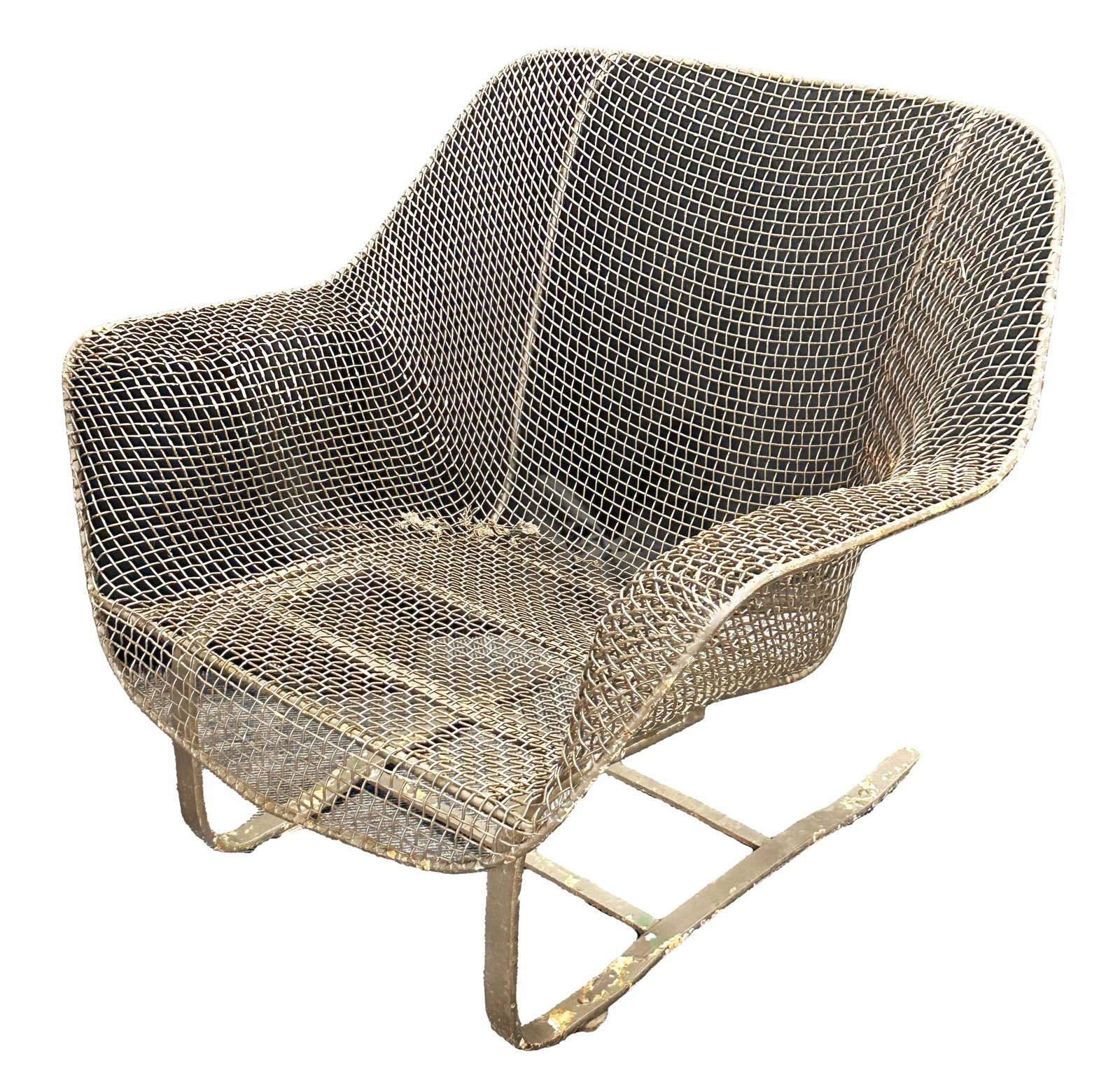 RUSSELL WOODARD SCULPTURA VINTAGE LOUNGE CHAIR (1 of 7)