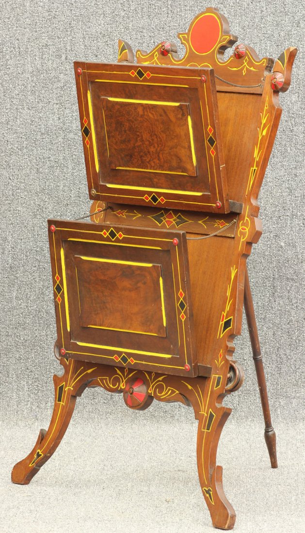 VICTORIAN WALNUT PORTFOLIO height- 44" : VICTORIAN WALNUT PORTFOLIO height- 44"