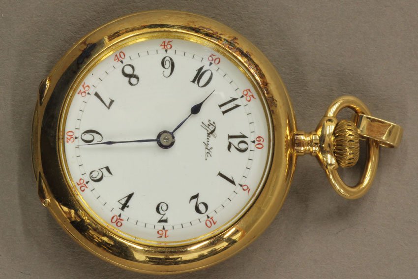 TIFFANY & CO. 18KT LADIES POCKET WATCH : TIFFANY & CO. 18KT LADIES POCKET WATCH