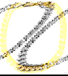 14KT LINK CHAIN BRACELET: Weight- 16.7 grams Length- 7" Shipping U.S. $15 plus insurance