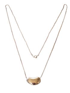 TIFFANY & CO. STERLING SILVER PENDANT W/ CHAIN: with original box Shipping U.S. $20 plus insurance