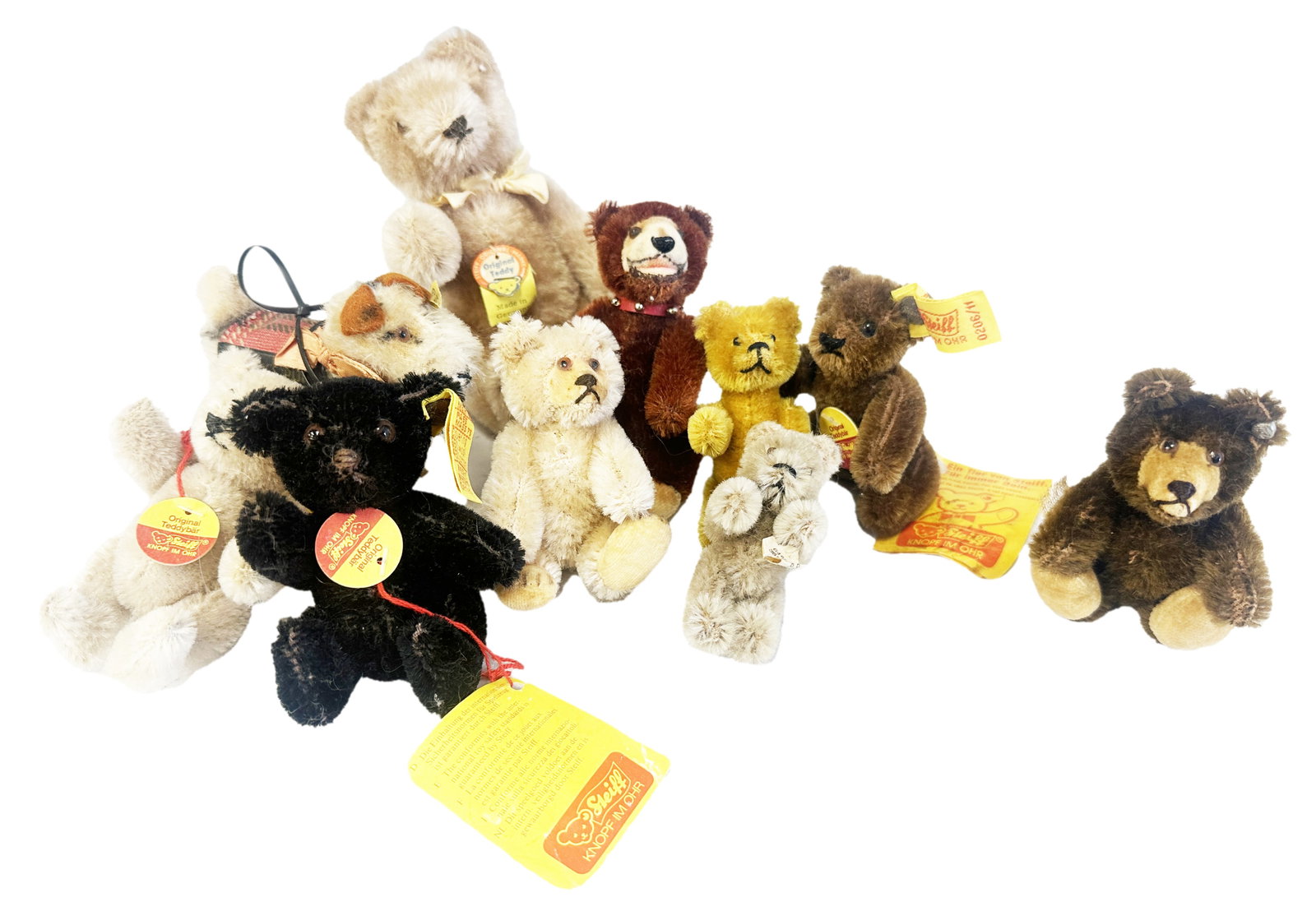 LOT OF (10) STEIFF BEARS (1 of 2)