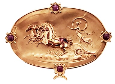 ITALIAN 14KT TAGLIAMONTE PENDANT